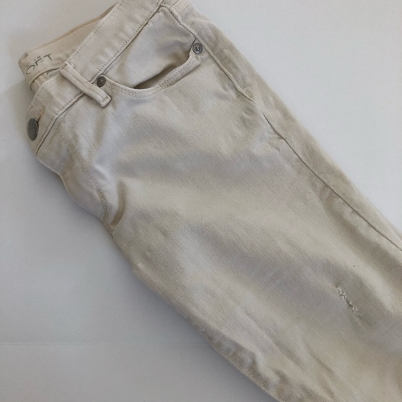 Loft Distressed Relaxed-Skinny Jeans (petite) - Picture 5 of 7